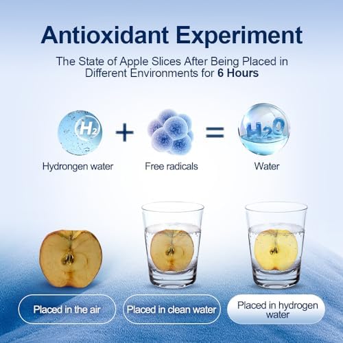 BAVAP Hydrogen Water Bottle is a 3-Purpose Hydrogen Water Generator Hydrogen-Oxygen Separation, which generates Over 2000 ppb of