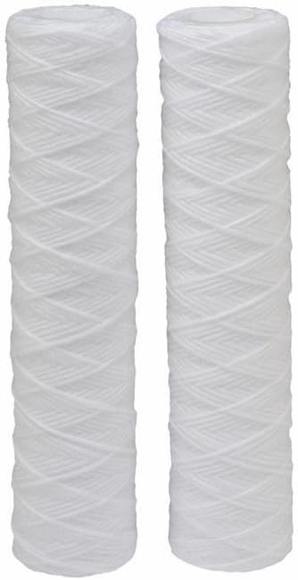 CFS – Deluxe String Wound Sediment Water Filter Cartridges Compatible with 38478 Models – Removes Bad Taste and Odor – Whole House Replacement Filter Cartridge (2 Pack)