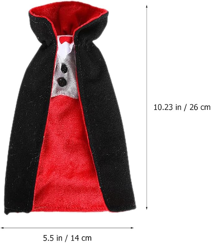 Halloween Wine Bottle Covers Vampire Halloween Wine Holder Dracula Halloween Wine Cover Halloween Wine Spooky Decorative Bottle Covers