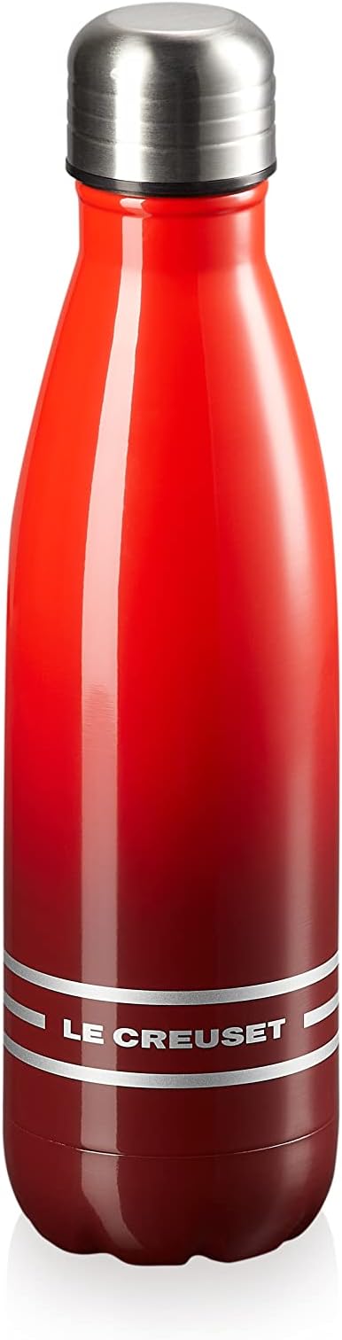 Le Creuset Hydration Water Bottle, 17 oz, Cerise