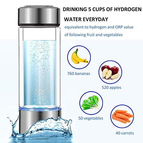 Portable Hydrogen Water Bottle Generator