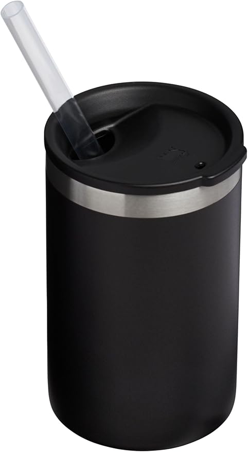 STANLEY Everyday Can Cooler Cup 10 oz | Steel Drink Holder for Beer, Seltzers, Soda, and Energy Drinks| Hold-Tight Tabs | Dishwasher Safe | Doubles as Tumbler