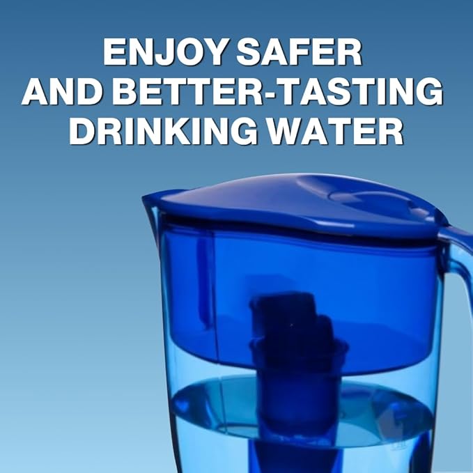 PPT700W Compatible with Pur Pitchers and Dispensers PPT700W, CR-1100C, PPF951K, PPT711W, PPF900Z, CR-6000C, PPT710W, and More, Pack of 6