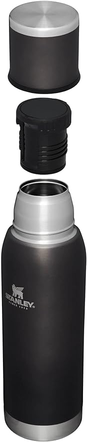 STANLEY Adventure To Go Insulated Travel Tumbler - 25oz - Leak-Resistant Stainless Steel Insulated Bottle with Insulated Cup Lid and Splash-Free Stopper