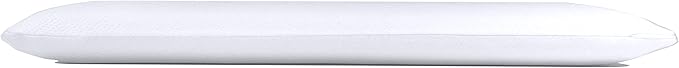 Bluewave Bedding Extra Slim Gel Memory Foam Pillow for Stomach and Back Sleepers - Thin, Flat Design for Cervical Neck Alignment and Deeper Sleep (1.75-Inches Height, Standard Size)