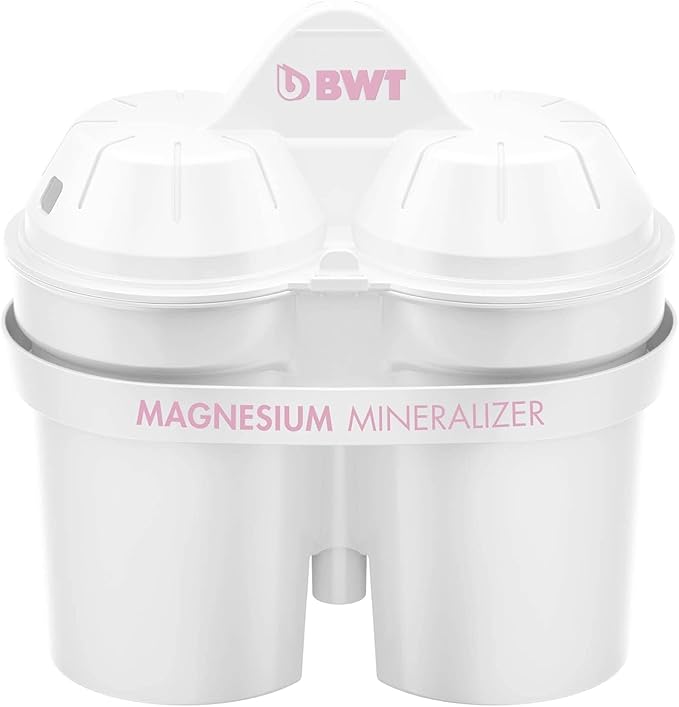 BWT 3-Pack Long Life Mg2+ Cartridge for Water Filters, 120-Liter Capacity