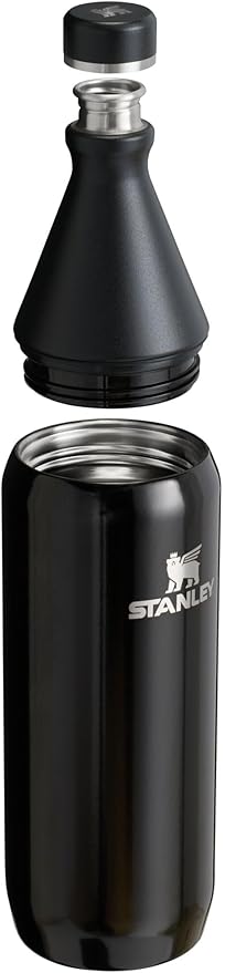 STANLEY All Day Slim Bottle 20-34 OZ | Twist off Lid with Leakproof Seal | Slim Design for Travel & Gym | Insulated Stainless Steel | BPA-Free