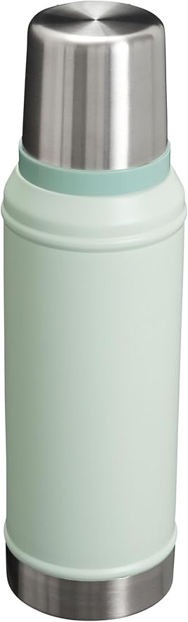 Stanley Classic Vacuum Insulated Wide Mouth Bottle -BPA-Free 18/8 Stainless Steel Thermos for Cold & Hot Beverages