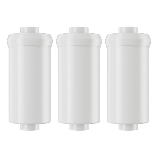 Replacement Fluoride Cartridge for Gravity Filter System OM-CF501/502/503/504/505, Pack of 3