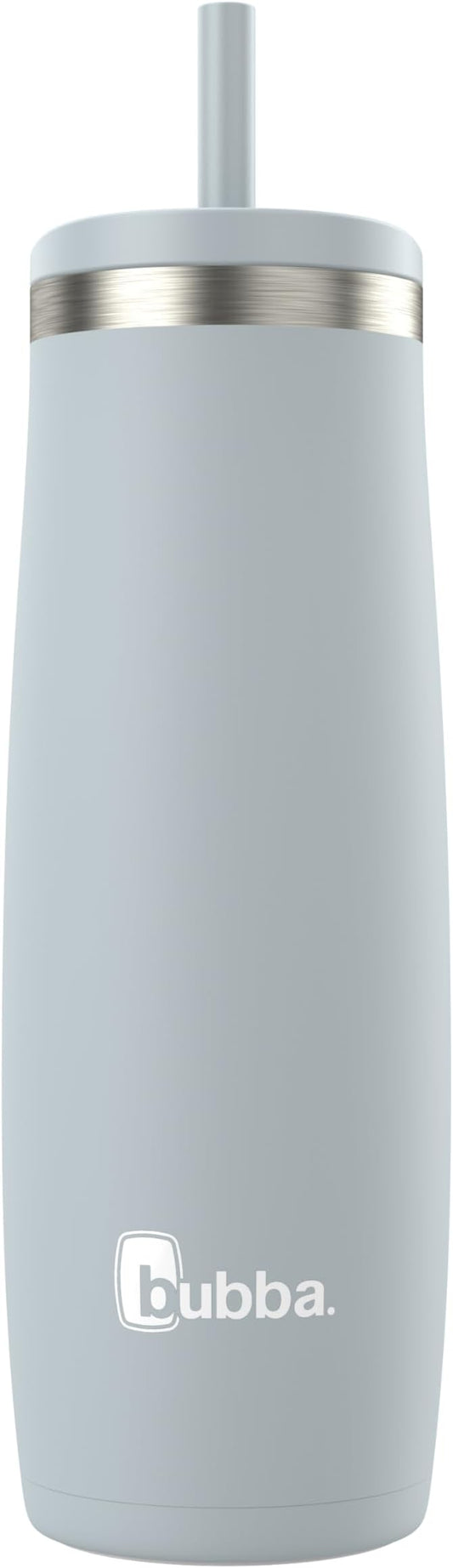 Bubba Radiant Stainless Steel Tumbler With Straw, 24oz, 2-Pack, Licorice; Scuba