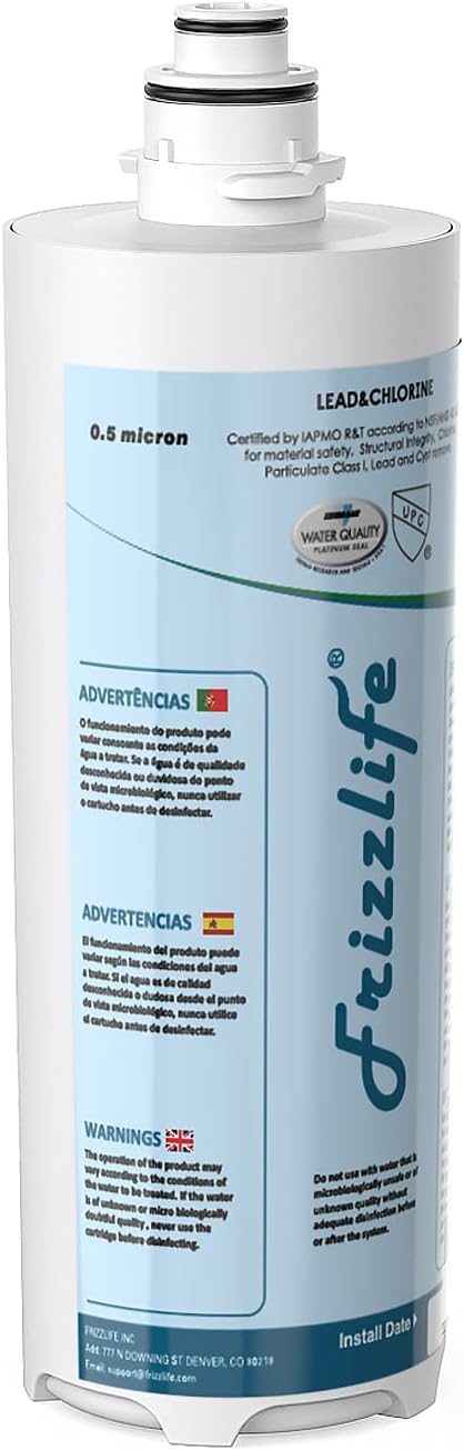 Frizzlife MP99 Replacement Filter Cartridge With FZ-2 Filter Cartridge Inside