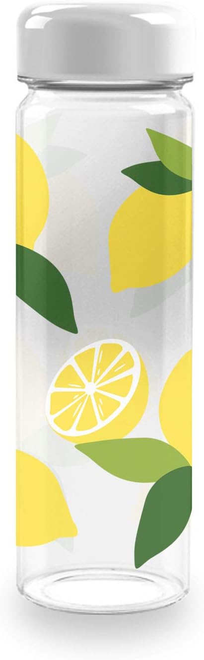 TarHong Lemon Fresh Quench Water Bottle, 20-Ounce