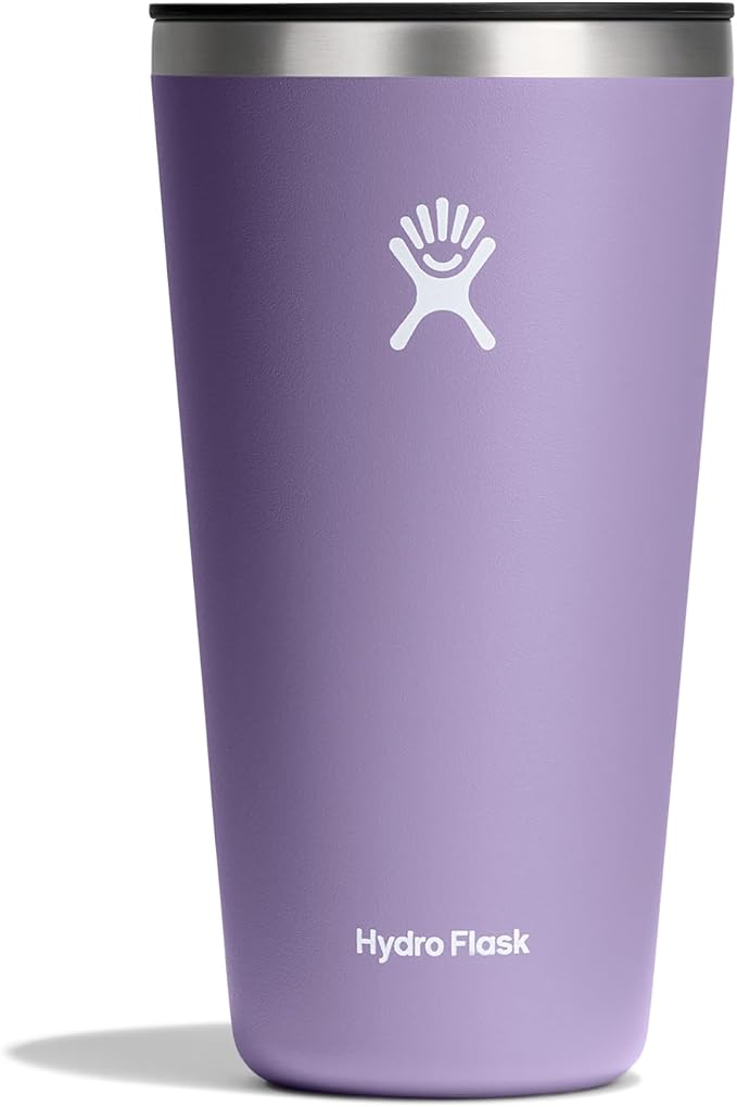 Hydro Flask All Around Stainless Steel Tumbler with Lid and Double-Wall Vacuum Insulation