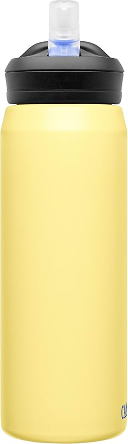 CamelBak Eddy+ Water Bottle with Straw 25oz - Insulated Stainless Steel, Warm Sun