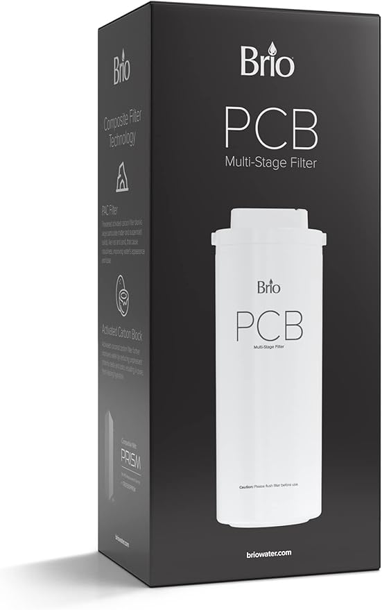 Brio PCB 3-Stage Water Filter Replacement for Filtration System TROE600PRISM