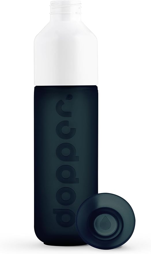 Preserve Dopper Water Bottle, 15.25 Ounce, Dark Spring