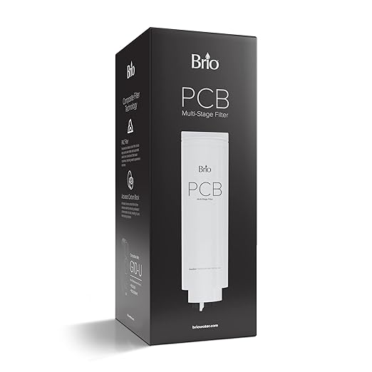 Brio 3-Stage Water Filter Replacement for Filtration Systems ROSL500 and ROSL500WHT