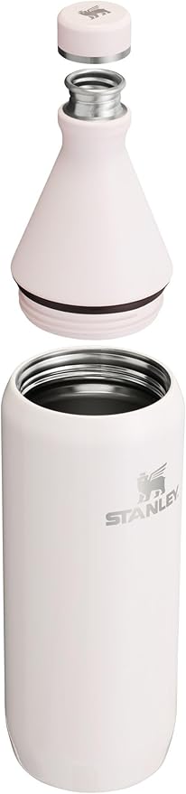 STANLEY All Day Slim Bottle 20-34 OZ | Twist off Lid with Leakproof Seal | Slim Design for Travel & Gym | Insulated Stainless Steel | BPA-Free