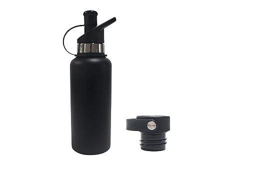 Classic 20oz Vacuum Insulated Stainless Steel Water Bottle with Filter Camping Hiking Backpacking Outdoor Emergency