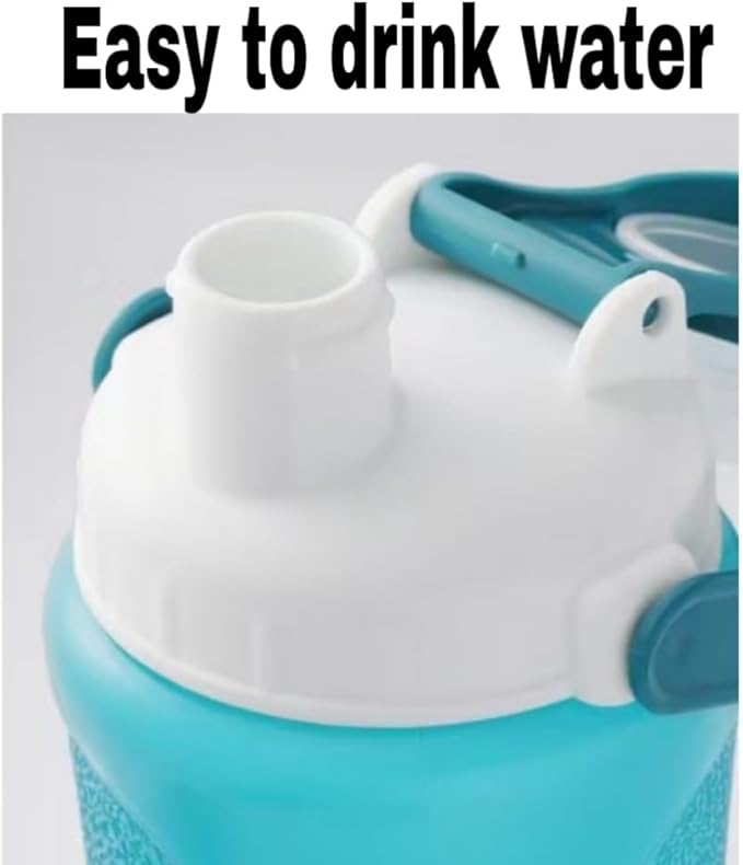 Sports Water Bottle, Water Bottles for Men, Plastic Water Bottle, BPA-Free,Leak-Proof, Reusable Water Bottle for School, Outdoor,Gym, Running, Hiking (Blue 33.5 OZ)