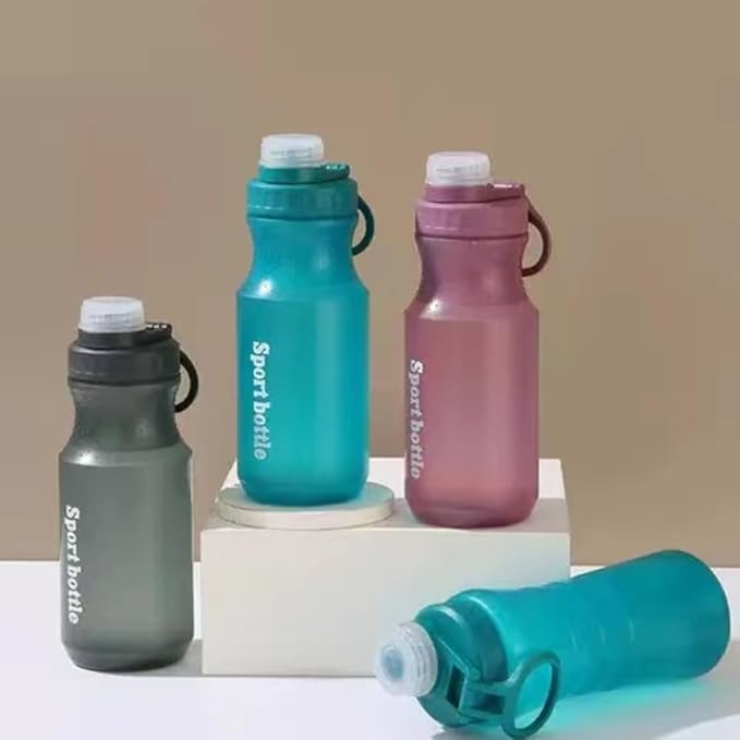 Kids Water Bottle， Sports Water Bottle, Plastic Water Bottle,BPA-Free,Leak-Proof, Reusable Water Bottle for School, Outdoor,Gym, Running, Hiking (Purple (20 OZ))