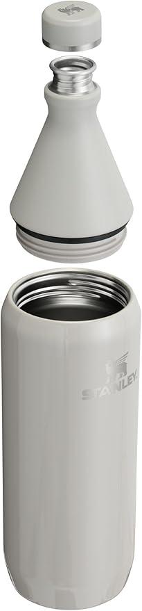 STANLEY All Day Slim Bottle 20-34 OZ | Twist off Lid with Leakproof Seal | Slim Design for Travel & Gym | Insulated Stainless Steel | BPA-Free