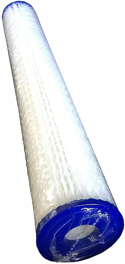 WFD, WF-PE205 2.5"x20" 5 Micron Pleated Sediment Water Filter Cartridge, Fits in 20" Standard Size Housings of Filter Systems (1 Pack, 5 Micron)