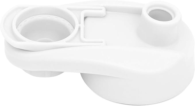 Simple Modern Chug Sports Lid - Fits All Summit and Hydro Flask Wide Mouth Water Bottle Sizes - Leak Proof Handle Cap for 10, 12, 14, 16, 18, 20, 22, 24, 32, 40, 64 & 84 oz Winter White
