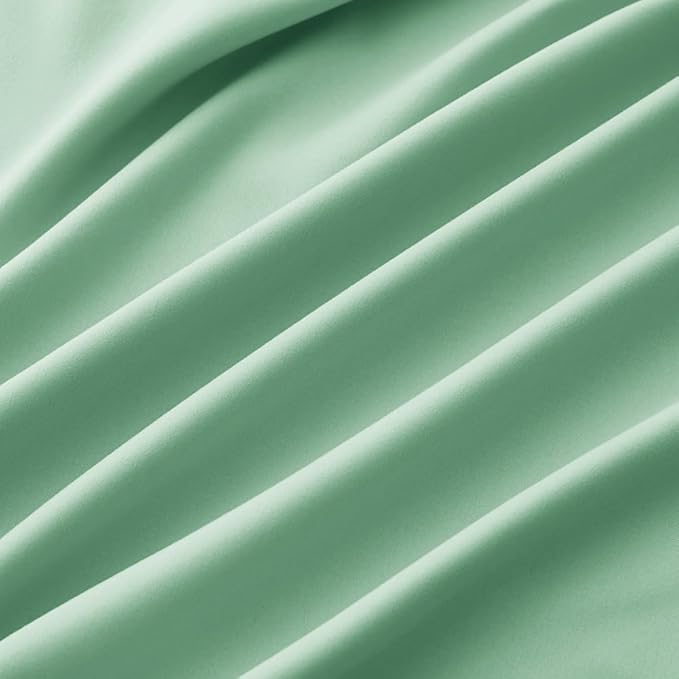 Small Pillow Case 14x20 Microfiber Pillowcases Set Soft Comfortable Not Shrink Toddler Pillow Case Light Green Pillow Covers Envelope Style 2 Pack