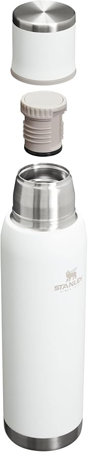 Stanley Adventure to Go Insulated Travel Tumbler - 1.4QT - Leak-Resistant Stainless Steel Insulated Bottle with Insulated Cup Lid and Splash-Free Stopper