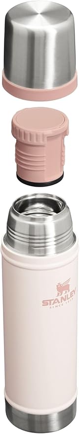 Stanley Classic Vacuum Insulated Wide Mouth Bottle -BPA-Free 18/8 Stainless Steel Thermos for Cold & Hot Beverages