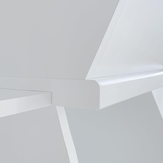 UTEX Toy Storage Organizer for Kids, Stackable Toy Storage Cabinet, Wooden Cubby Toy Organizer, White Toy Shelf for Playroom, Bedroom, Living room, Nursery, 1 Cubby