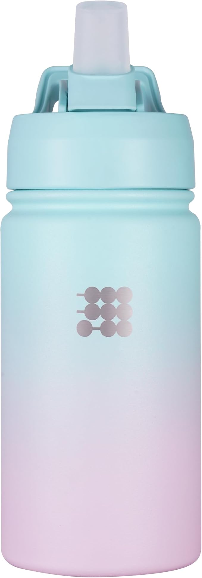 Cubitt Kids Water Bottle 14 oz with Straw Lid, Insulated Stainless Steel, Double Walled Tumbler Travel Cup, Thermo Mug, Leak Proof, Cold for up to 24 hours, Hot for up to 12 hours