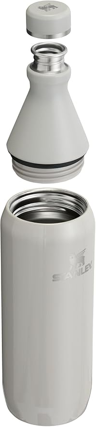 STANLEY All Day Slim Bottle 20-34 OZ | Twist off Lid with Leakproof Seal | Slim Design for Travel & Gym | Insulated Stainless Steel | BPA-Free