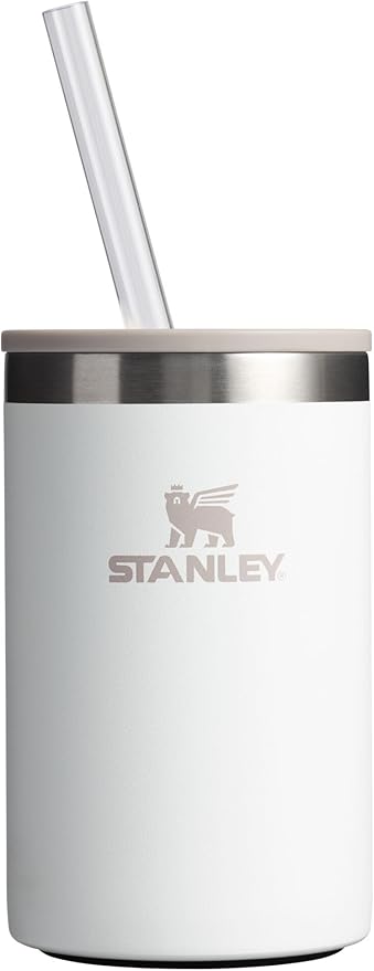 STANLEY Everyday Can Cooler Cup 10 oz | Steel Drink Holder for Beer, Seltzers, Soda, and Energy Drinks| Hold-Tight Tabs | Dishwasher Safe | Doubles as Tumbler