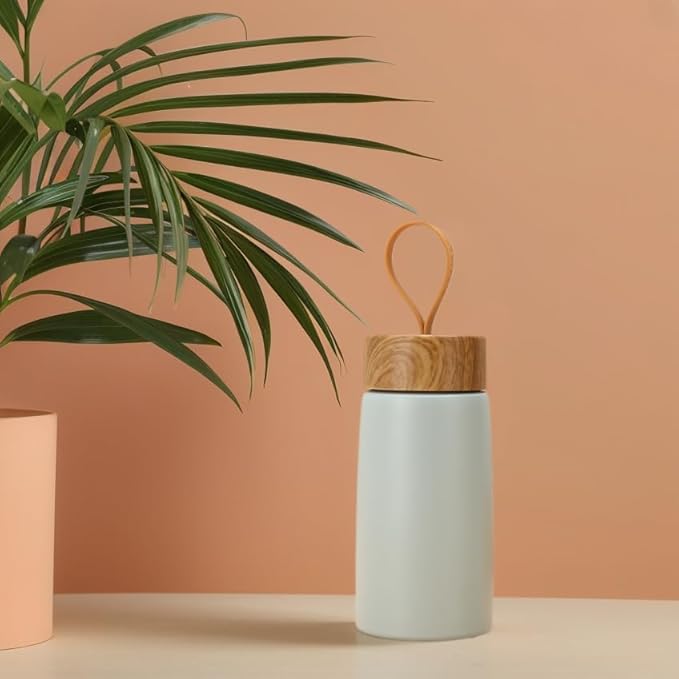 Insulated Bottle,Hot Water and Cold Beverages Last for Hours,Good for Biking,Backpacking,Camping, Office,Fits Most Car Cup Holders（280ML）