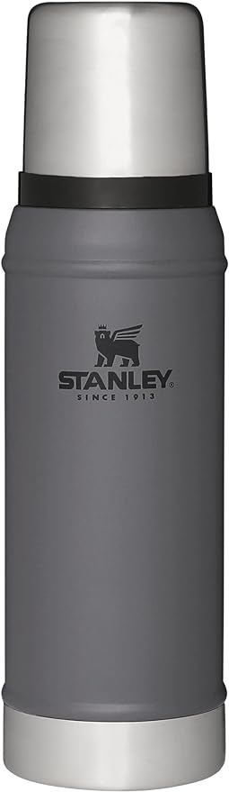 Stanley Classic Vacuum Insulated Wide Mouth Bottle -BPA-Free 18/8 Stainless Steel Thermos for Cold & Hot Beverages