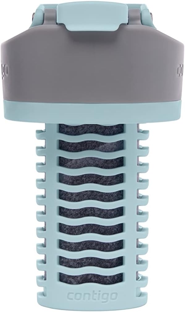 Contigo Clybourn Beverage|Water Bottles, One Size, Blue/Gray