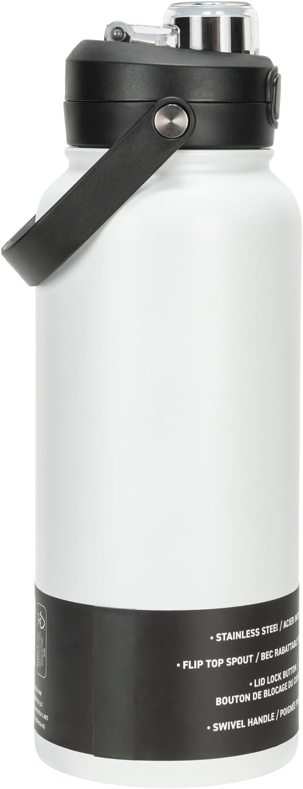 PUMA Evercat 32 oz Alpha Chug Bottle, White, OS