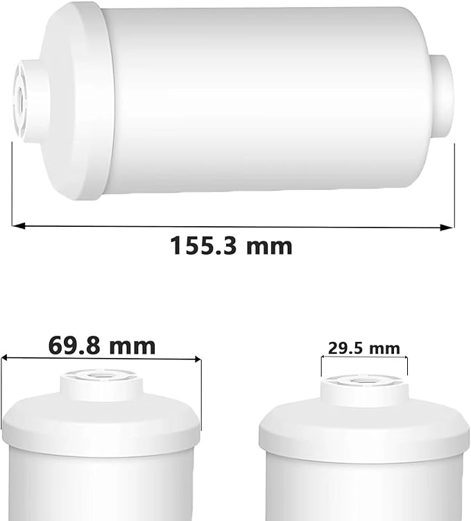 Fluoride and Arsenic Filter NSF/ANSI 42 Certified,Replacement for PF-2® Fluoride Filters,K5366 Replacement for Berkey Fluoride Filters Compatible with Berkey Gravity Filtration System-Pack of 2