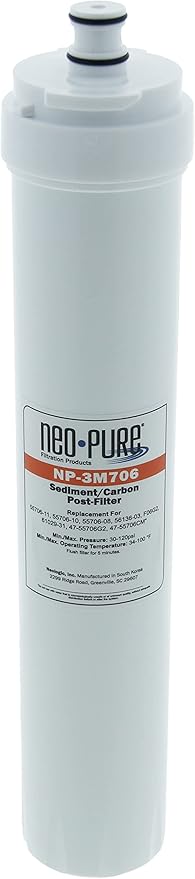 Neo-Pure NP-3M706 SQC Compatible Sediment/Carbon Prefilter (NP-SQC706 Alternate) - Single
