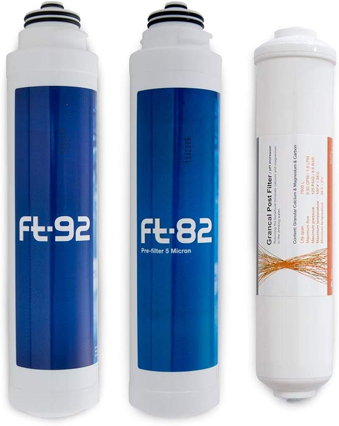 Replacement Filter set for Countertop Zero Installation Water Purifier