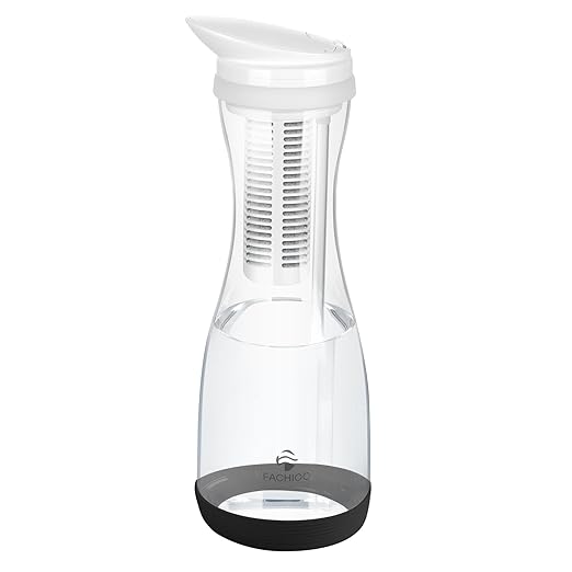 Glass Water Filter Pitcher - Clean Water in Seconds - Filters 211 Gallons - BPA Free - 1.3L - Carbon Block Water Filter Removes Lead, Odors, Microplastics, Chlorine & BPA Free, Black