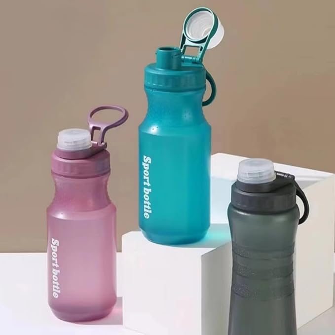 Kids Water Bottle， Sports Water Bottle, Plastic Water Bottle,BPA-Free,Leak-Proof, Reusable Water Bottle for School, Outdoor,Gym, Running, Hiking (Purple (20 OZ))