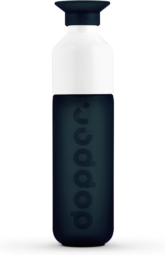 Preserve Dopper Water Bottle, 15.25 Ounce, Dark Spring