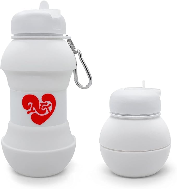 TOTU 20oz Water Bottle BPA Free, for Travel, Sports, Gym, Camping, Hiking, All Essentials