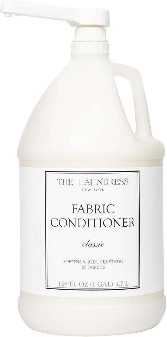 The Laundress Signature Fabric Conditioner Classic, Concentrated Fabric Softener Liquid, Soften Fabrics, Reduces Static,128 Fl Oz
