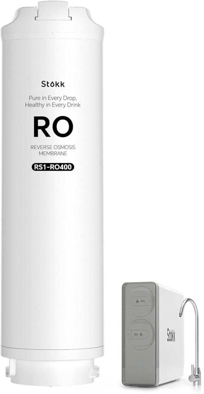 Stokk RS1-RO400 Filter, Replacement for S1 Reverse Osmosis System, 12-24 month Lifetime, Reduce TDS PFAS