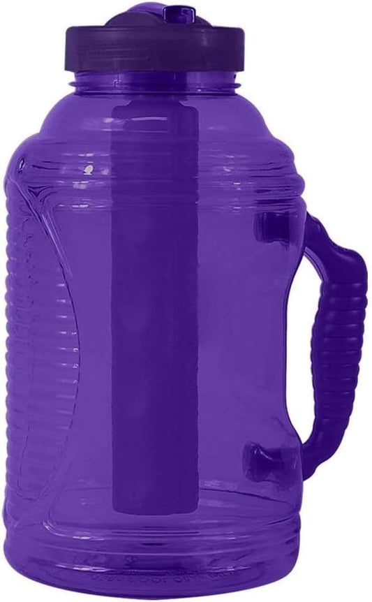 COOL GEAR EZ-Frezee Big Freeze 80 Oz Sports | Hiking | Camping Water Bottle