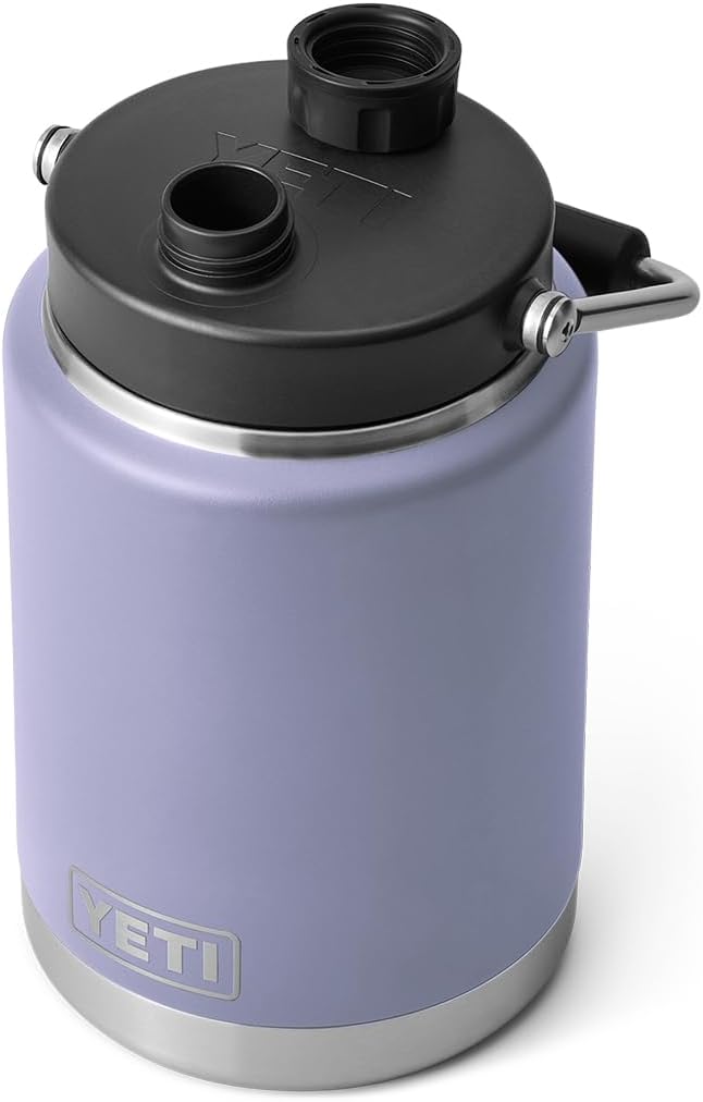 YETI Rambler Half Gallon Jug, Vacuum Insulated, Stainless Steel with MagCap, Cosmic Lilac